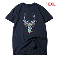 2020 new oversized t shirts men casual short sleeve tshirts o neck cotton summer tops tees for male plus size 9xl 10xl hx264