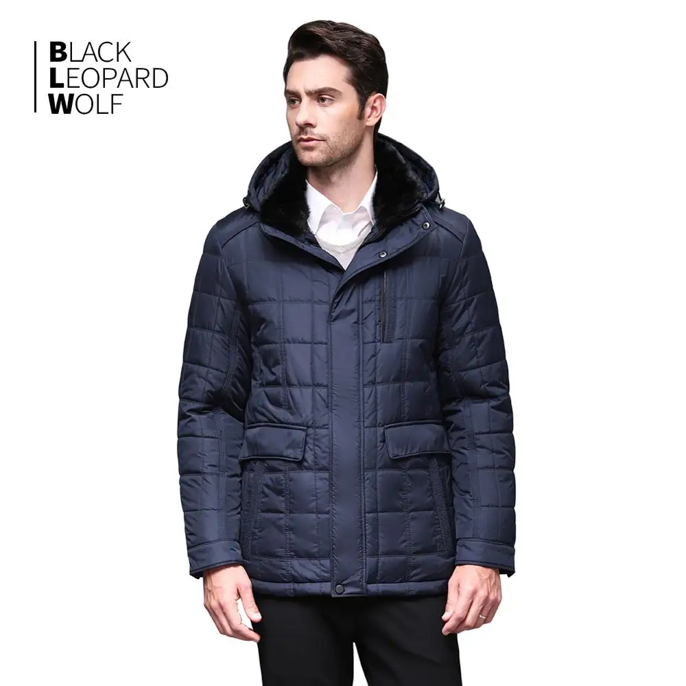 Blackleopardwolf 2019 Новое поступление зимнее пальто повседневное классическое для