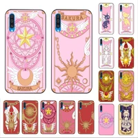 yinuoda card captor sakura phone case for samsung a51 01 50 71 21s 70 10 31 40 30 20e 11 a7 2018