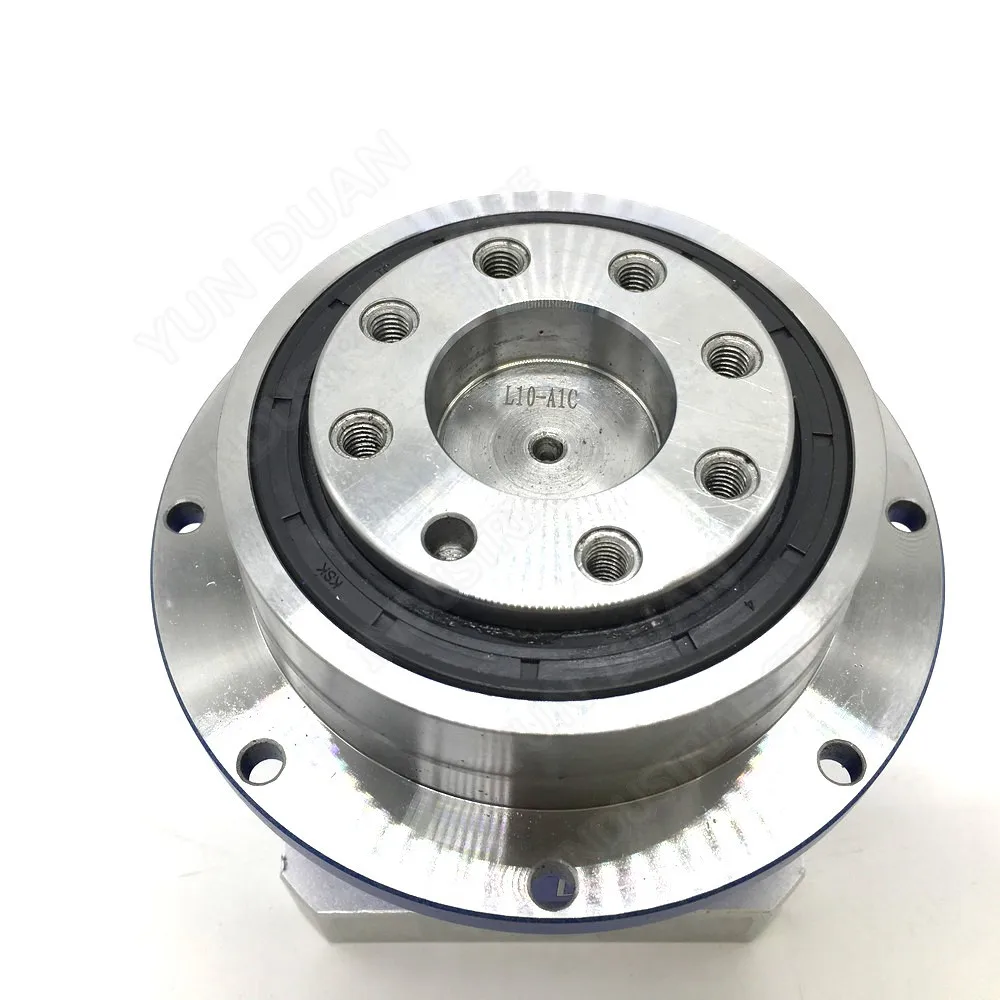 

High precision 5 Arcmin Speed Ratio 100:1 Flange Output Planetary Gearbox Reducer Helical Gear for Nema 23 57mm Stepper Motor