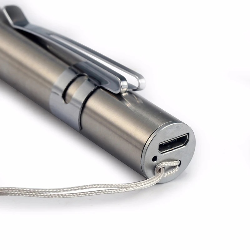 

Мини-фонарь аккумуляторный, с USB-кабелем для зарядки