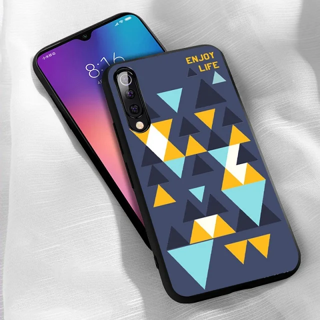 7 Для Xiaomi mi 9 SE чехол MOFI global mi 9 ударопрочный картина с ракушками art mi 9se прозрачный выпуск Твердый Чехол - Цвет: 7