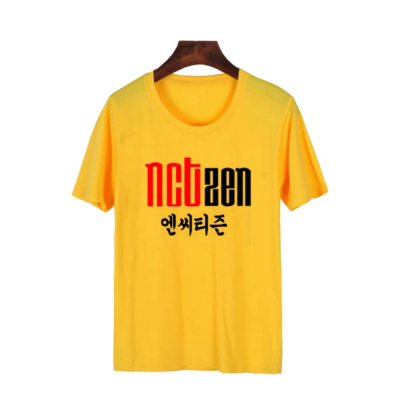 K Pop NctZen Футболка женская Стильная хлопковая футболка с коротким рукавом Kpop Merch Nct