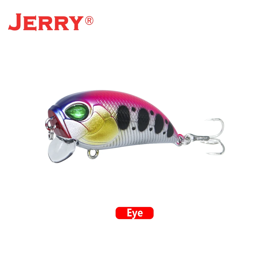 Jerry 1 шт. 5 см 8 г сверхлегкие рыболовные приманки жесткая приманка погремушка кренкбейт воблер кренк приманка Магнитная масса форель бас щука приманки