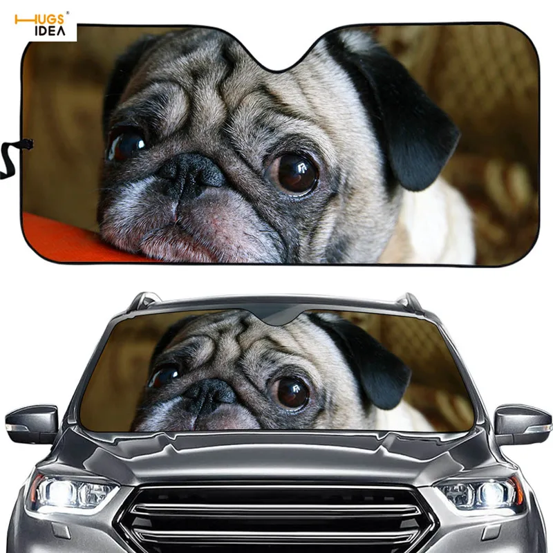 Солнцезащитный козырек на лобовое стекло автомобиля защита для салона с принтом