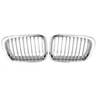 Передняя решетка для BMW E46 4D Sedan 320i 323i 325i 328i 330i 1998 1999 2000 2001 Chrome