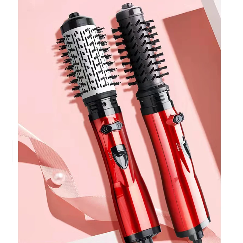 

Hot Hair Comb Hair Dryer Brush Professional Hot Air Styler Comb Curling Iron Curler Comb Hair Blower Brush Straightener Comb