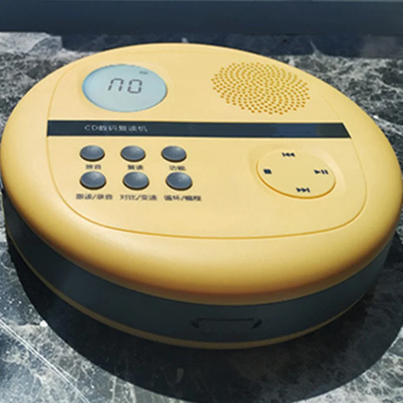 CD Walkman with speaker chassis bracket USB flash disk TF card player MP3 audio portable high fidelity music LED | Электроника