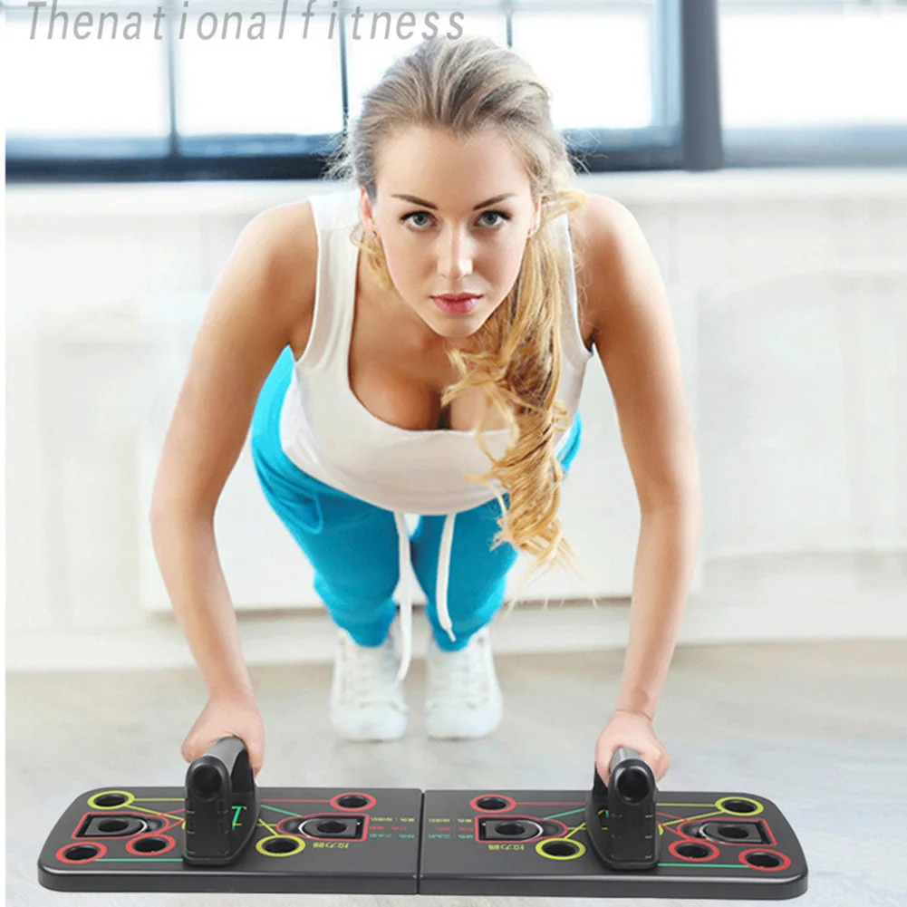 

2020 New Push-up Bracket Board System Portable Multifunction for Home Fitness Muscles Training N66