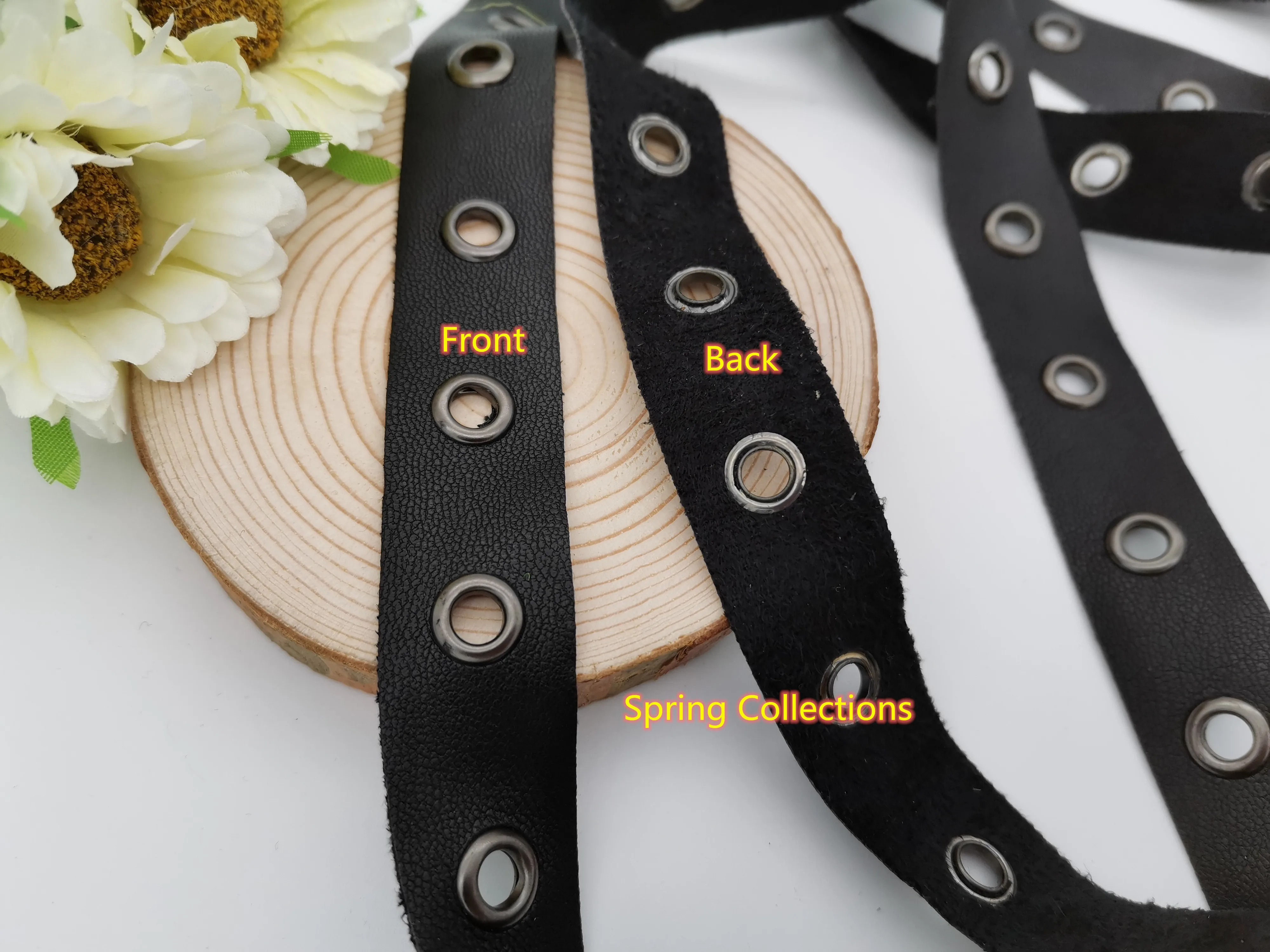 2 ярда/партия Ширина 20 мм искусственная ткань с петельками для одежды лента