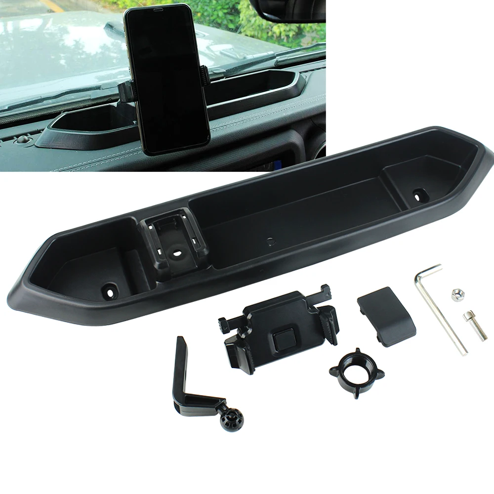 

Instrument panel mounting telephone bracket for Jeep Wrangler JL JLU 2018 2019 2020 Jeep JT Gladiator interior accessories