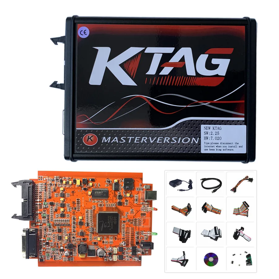 2020 KESS Ktag K TAG V7.020 V2 V5.017 SW V2.25 v2.47 2 53 мастер ECU чип Тюнинг инструмент 7 020 онлайн лучше