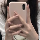 Однотонные матовые накладные ногти 24 шт. акриловые накладные ногти для французского маникюра Многоразовые полное покрытие инструменты для маникюра Накладные ногти