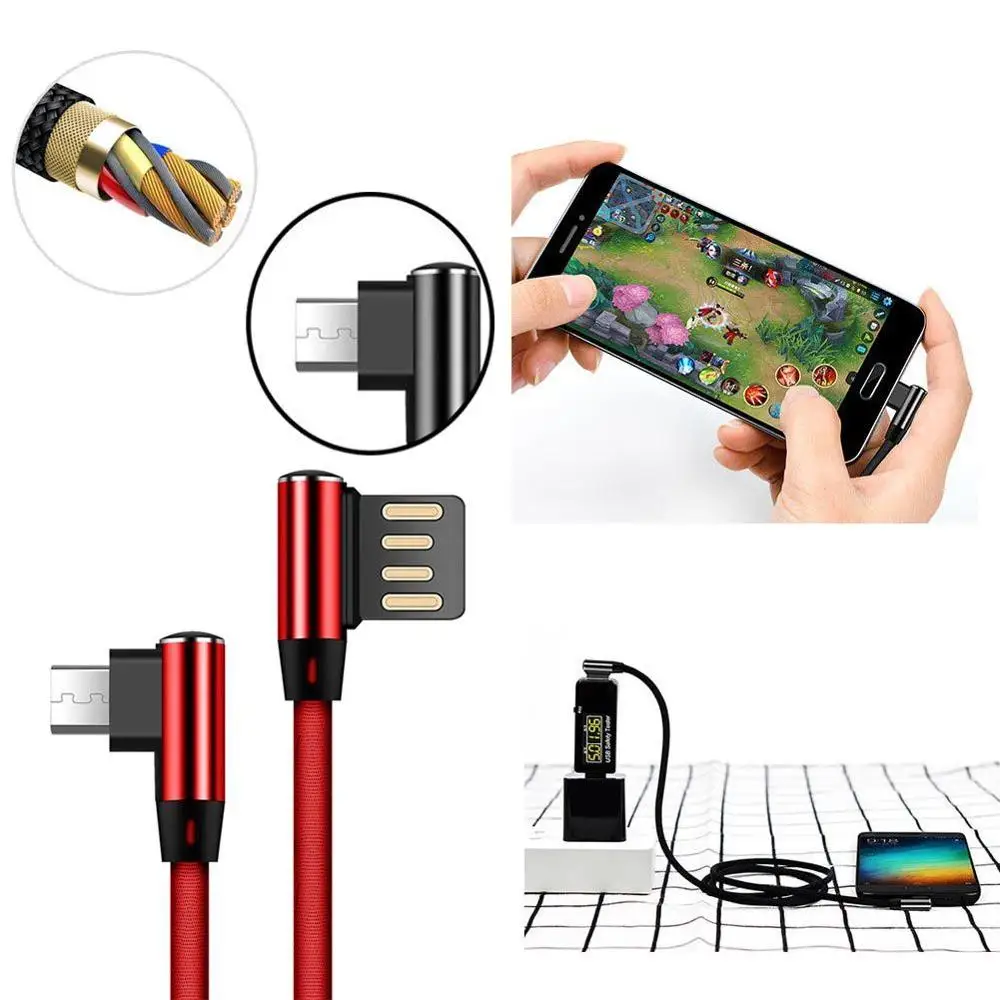 Зарядный кабель с двумя штекерами USB type c 1 2/1 8 м|Кабели для мобильных телефонов| |