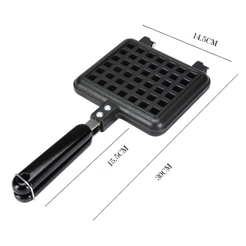 

Home Kitchen Non-Stick Lattices Cake Pancakes Machine Mold Cake Long Dishes Waffle Mold S7