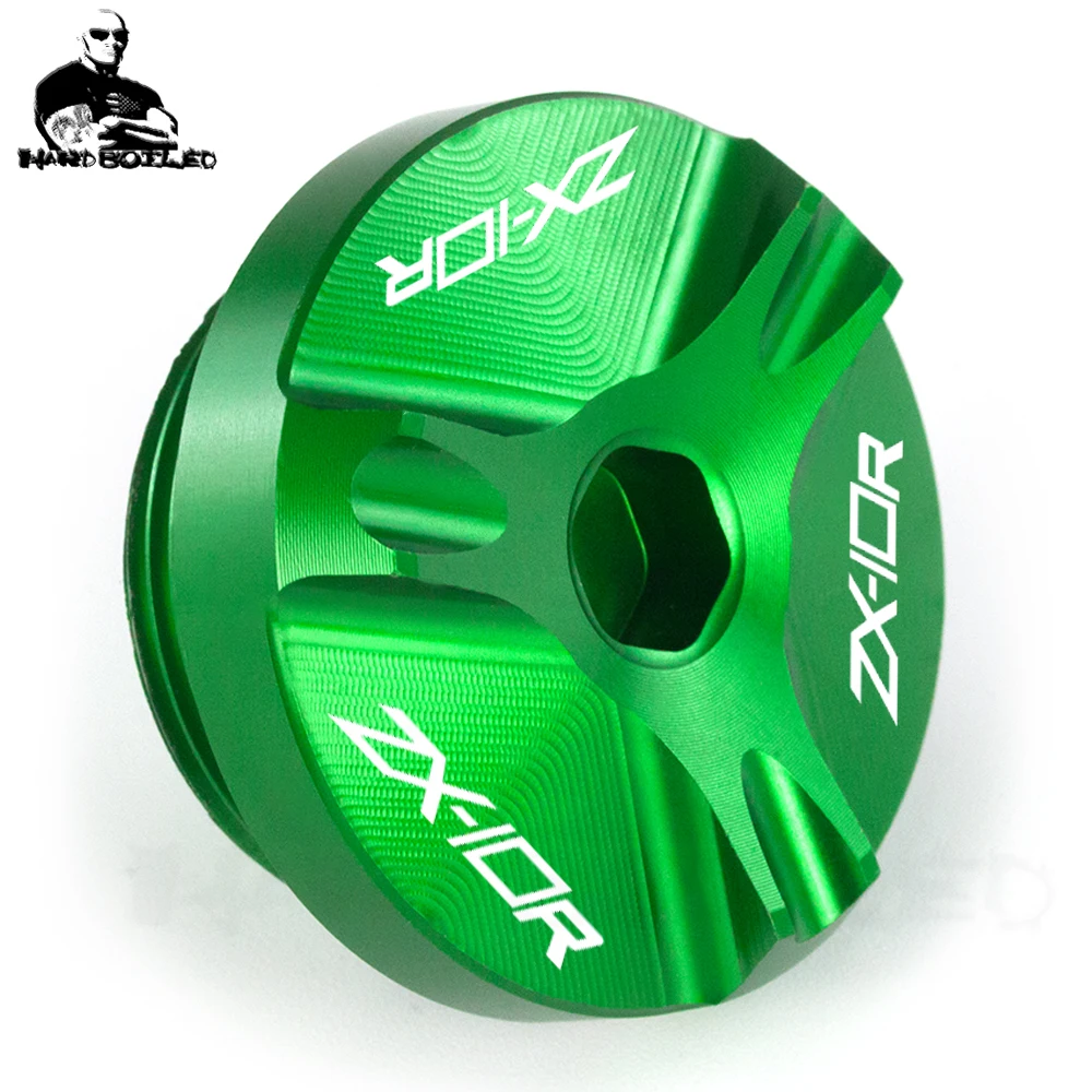 

For KAWASAKI ZX10R ZX10RR 2016-2018 2019 2020 2021 ZX 10R/10RR ZX 10 R/RR Motorcycle CNC Engine Oil Cap Bolt Screw Filler Cover