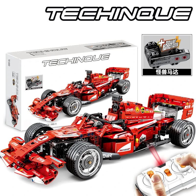 SEMBO Technic RC игрушечный автомобиль с дистанционным управлением, строительные блоки, модельный комплект F1, гоночный автомобиль, развивающие игрушки для детей, подарок