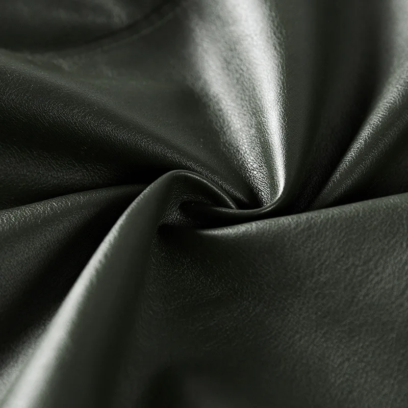 

Wish PU leather autumn/winter men's jacket factory direct supply large size motorcycle leather