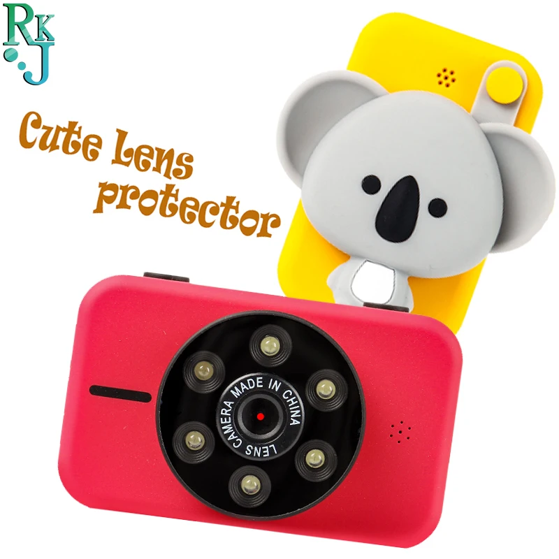 

New Kids Camcorder Toddler Camera Cartoons Koala Digital Camera 1080P HD Camera With Flash Children Camera Toy Gift For Birthday