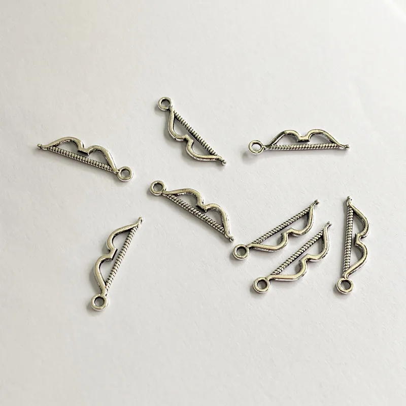 

90pcs/lot Tiny And Pretty Bow Arrow DIY Handmade Pendant Necklace Bracelet Accessories Charms Findings Jewelry Making Supplies
