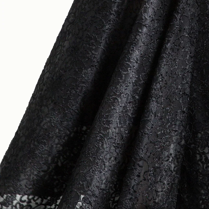 

2020 Black Vintage Lace Female Autumn Winter Dresses Long Sleeve Maxi Dress Women vestidos Plus Size 4XL SS7197