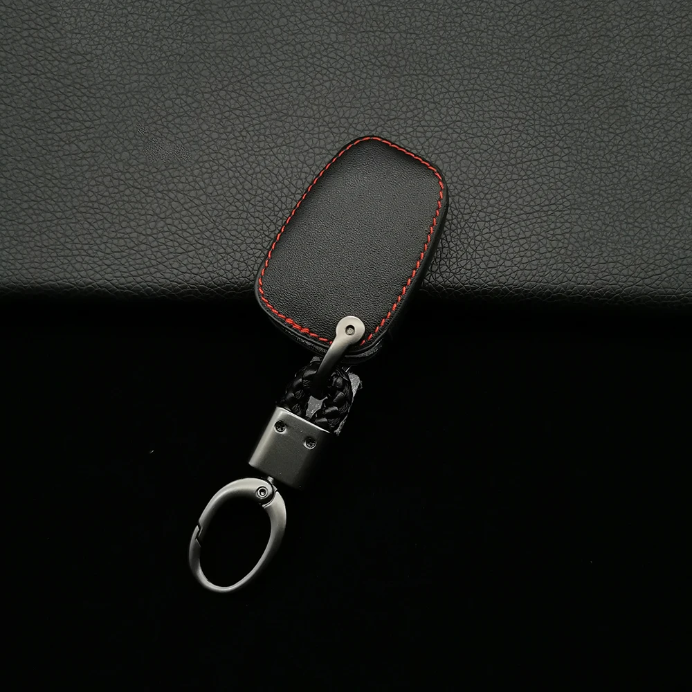 

2 Button Leather Car Key Case For Opel Movano Vivaro For Renault Trafic Kangoo Uncut NE73 / VAC102 Remote Control Shell