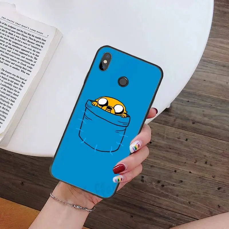 

Adventure Time with Finn and Jake high quality coque Phone Case For Xiaomi Redmi note 7 8 9 t k30 max3 9 s 10 pro lite