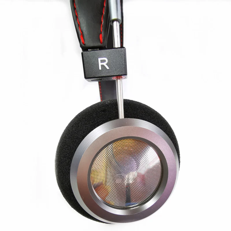 Накладные Наушники Hi Fi с широким диапазоном металлическим корпусом 40 мм тяжелыми