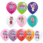 Воздушные шары Cry Baby, кукольный шар с куклой-ругоном, баннер на день рождения для девочек, плач, ребенок, волшебное разрывание торта, Топпер, принцесса, детский Декор для вечеринки
