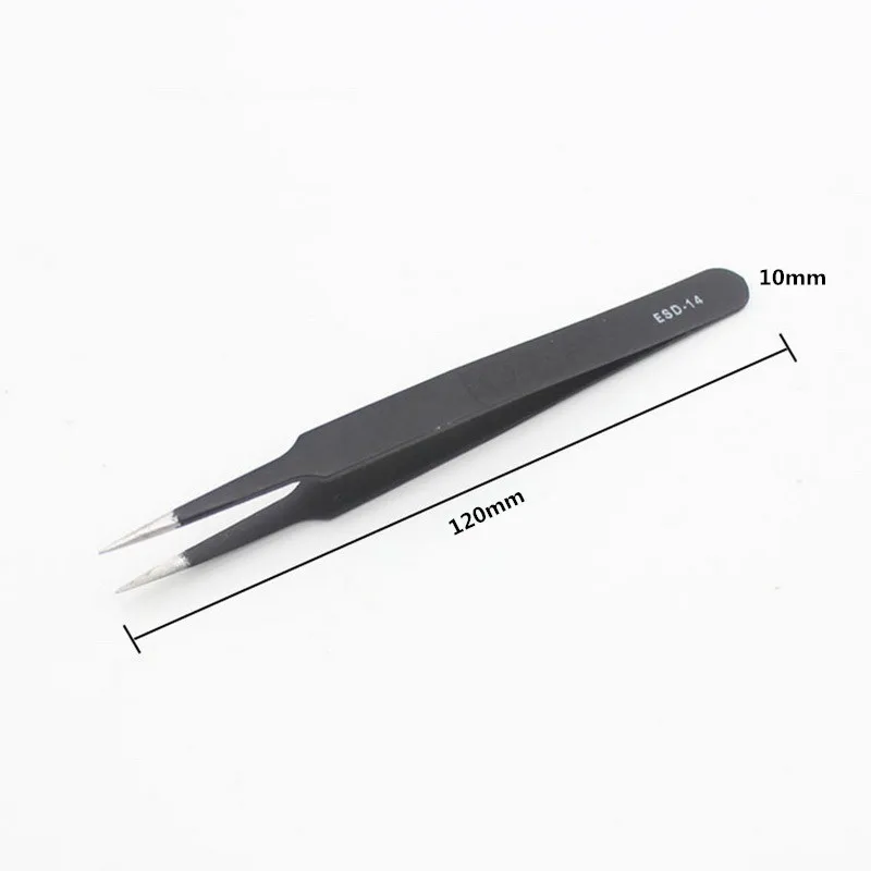 Антистатические пинцеты из нержавеющей стали ESD инструменты для технического