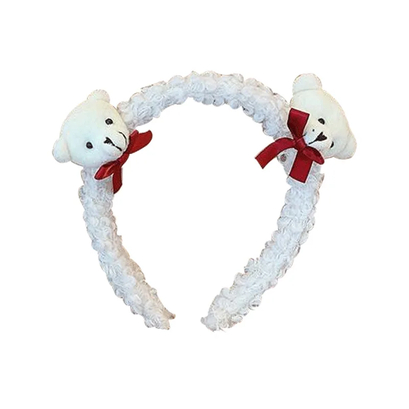 

Korean cute art cartoon bear rabbit animal headband children with home party makeup non-slip girl hair accessories