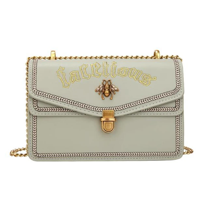 Женская сумка на плечо от известного бренда Дизайнерская кожаная мессенджер с