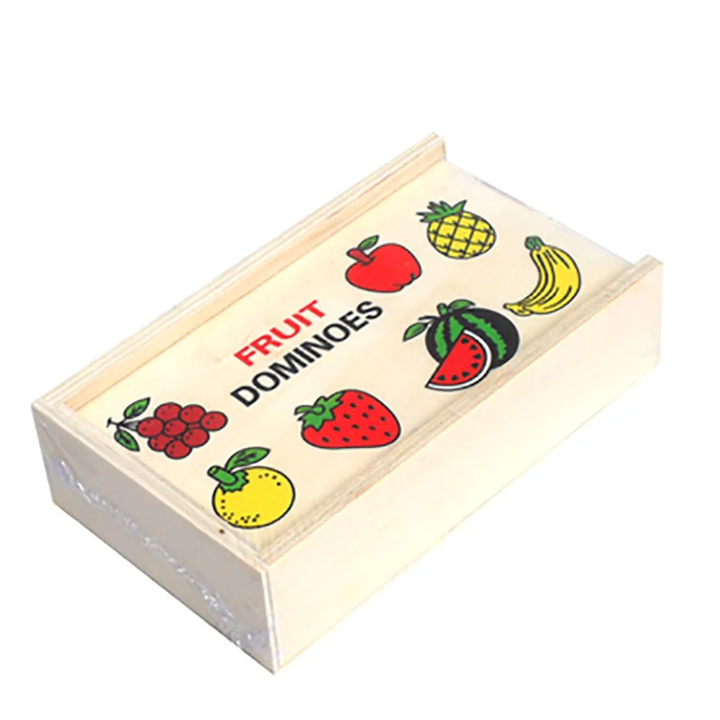 5 видов пазлов домино настольная игра с коробкой 28 блоков забавная для