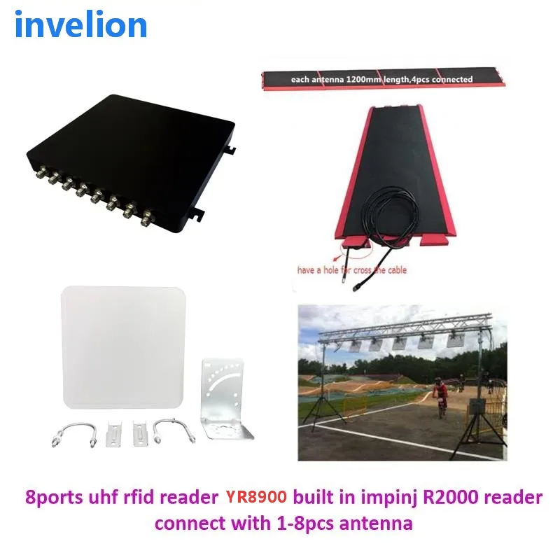 Беговые чип синхронизации гонки результат системы ISO18000 6C impinj Monza R6 uhf rfid тег