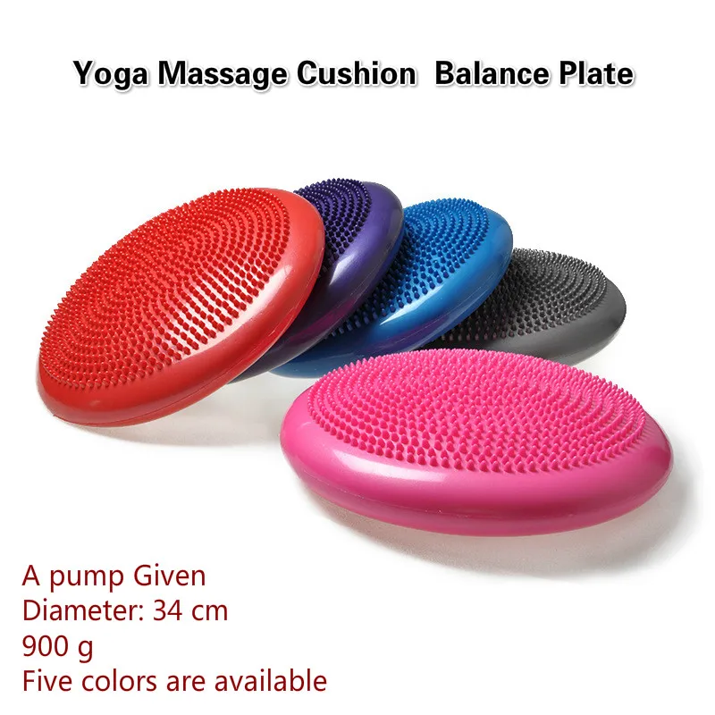 Массажная подушка для йоги Воздушная балансировочная пластина мягкий