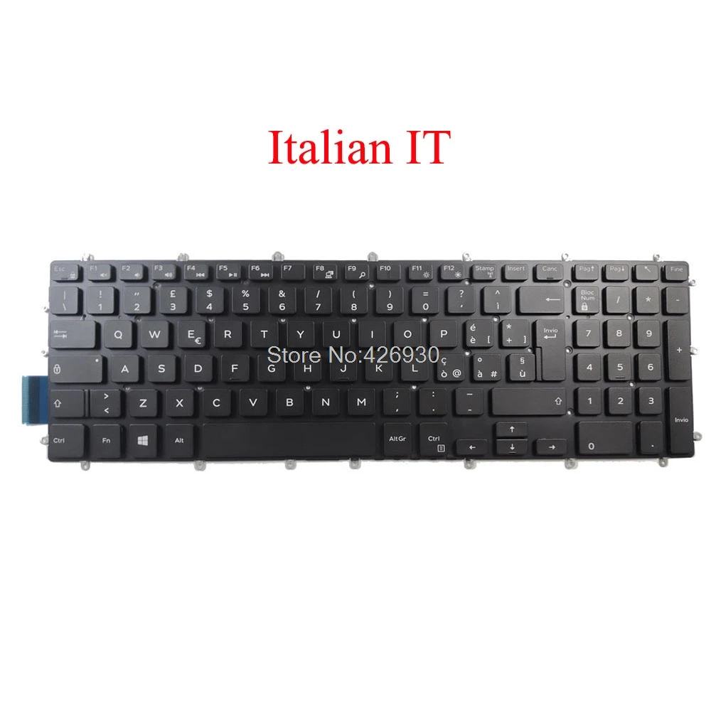 Электронная клавиатура для ноутбука DELL Inspiron 5565 5567 7566 7567 7577 5765 5767 7773 7778 7779 5570 5575 5770