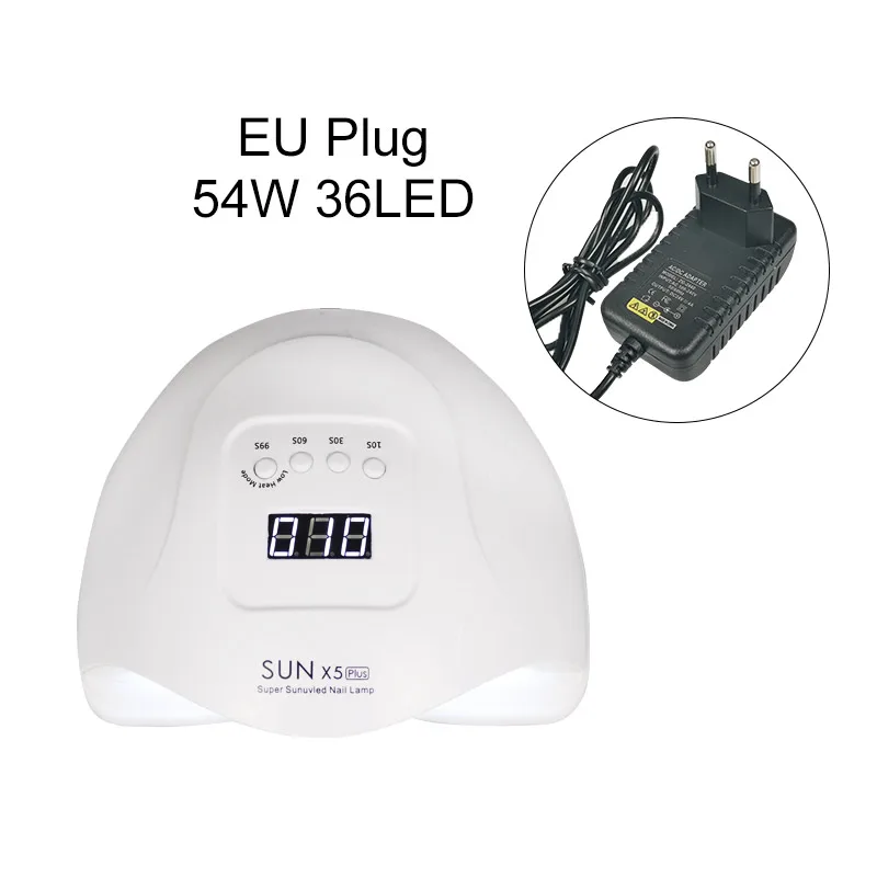 54 Вт 2020 Новый Сушилка для ногтей 36LED с умным сенсором подходит использования в