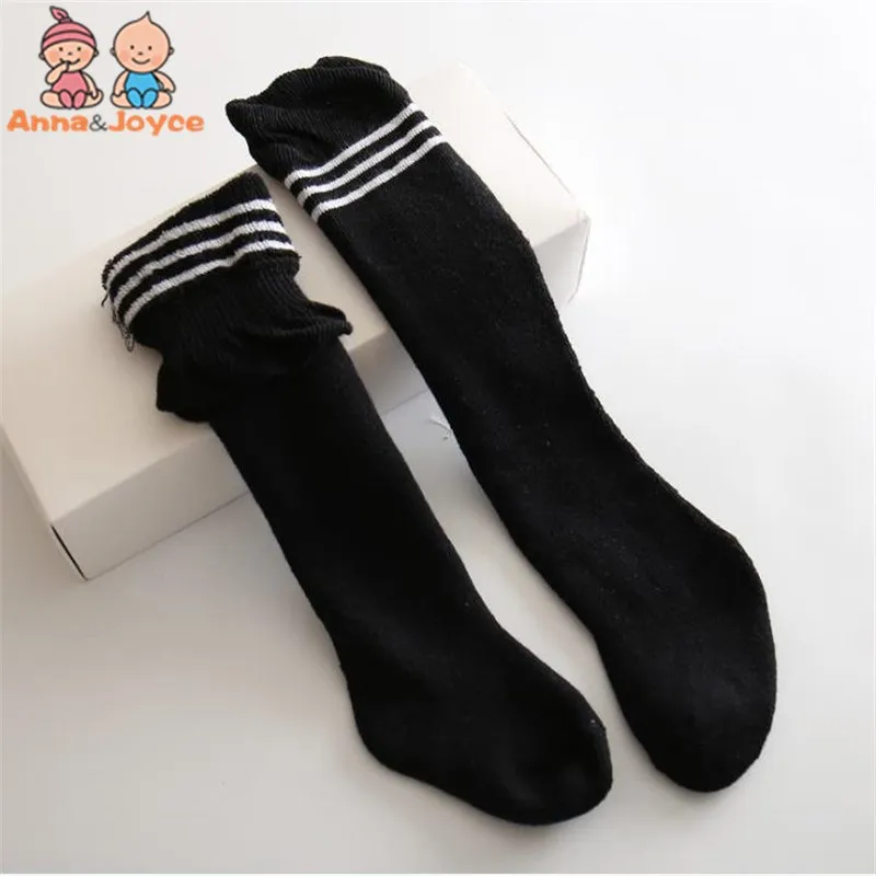 Зимние Детские очень теплые длинные мягкие носки для мальчиков и девочек двойные