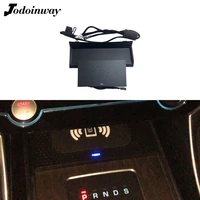 accessories for jaguar f pace xf xe xfl 2018 wireless charger power adapter mount phone holder for iphone 11 fast charge plate