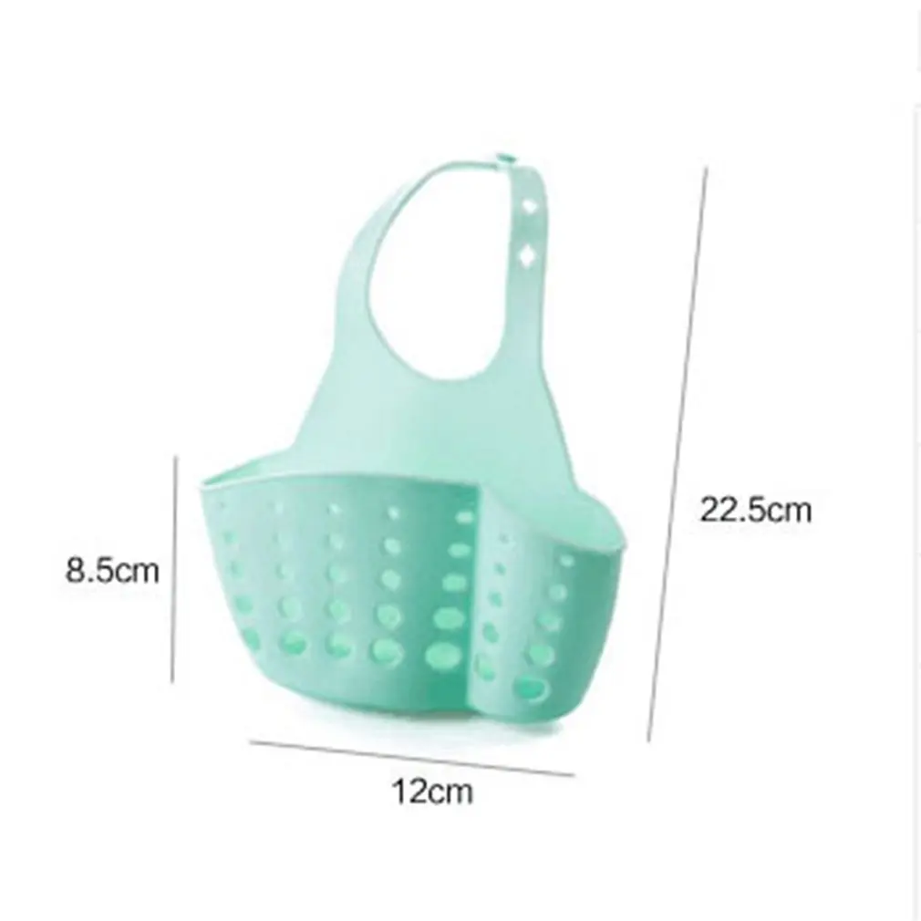 

Sink Shelf Soap Sponge Rack Kitchen Drain Holder Sink Holder Kitchen Portable Hanging Bag Basket household kitchen Storage Racks