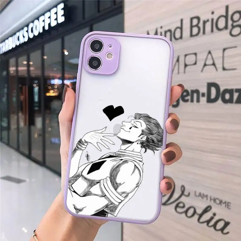

Japan anime hunter x hunter Phone Cases matte transparent For iphone 7 8 11 12 plus mini x xs xr pro max cover