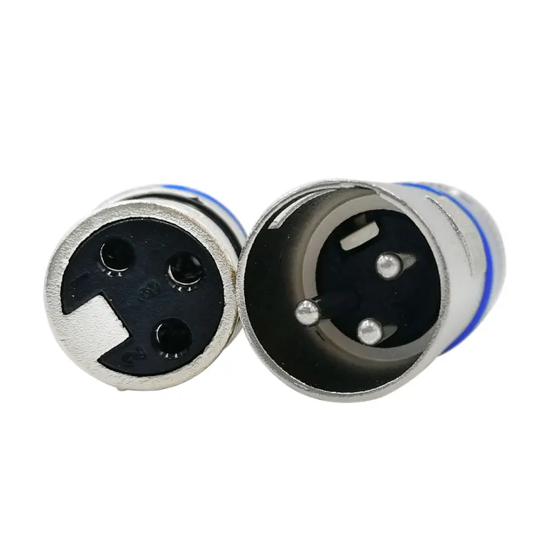 Бесплатная доставка Синяя юбка-пачка Мужской и Женский 3-контактный XLR микрофон