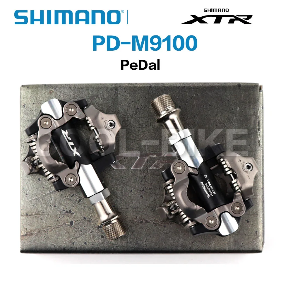 Педаль для горного велосипеда SHIMANO XTR PD-M9100 SPD набор педалей без зажима включая SM-SH51
