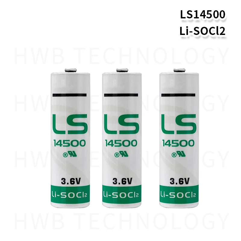 8 шт. SAFT LS14500 ER14505 3,6 V AA 2450mAh литиевая батарея для оборудования, запасная универсальная литиевая батарея