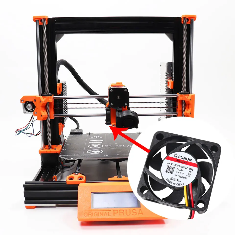 Клонированный Prusa i3 MK3S Медведь 3d принтер Полный комплект включая мульти красочные экструзии анодированный после резки магнит с подогревом кровать пей лист