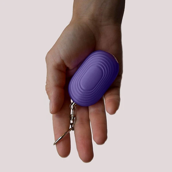 

Personal Protection Alarm Keychain - 130 DB Loud Sonic Siren Device with Flashlight to Increase Safety - Emergency Alert Whistle