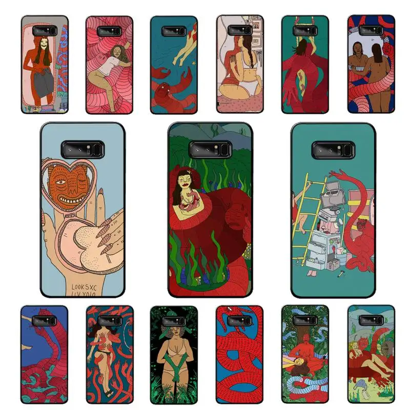 

MaiYaCa Polly Nor Art Phone Case for Samsung Note 5 7 8 9 10 20 pro plus lite ultra A21 12 02