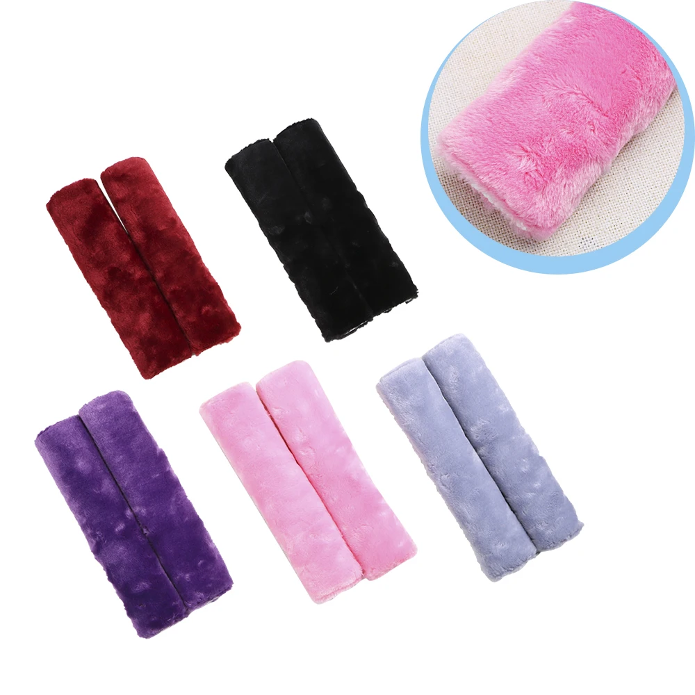 

Universal 2Pcs/set Soft Plush Comfortable Driving Shoulder Pad Shoulder Strap Case Car-styling Seat Belt Cover Car Seatbelt