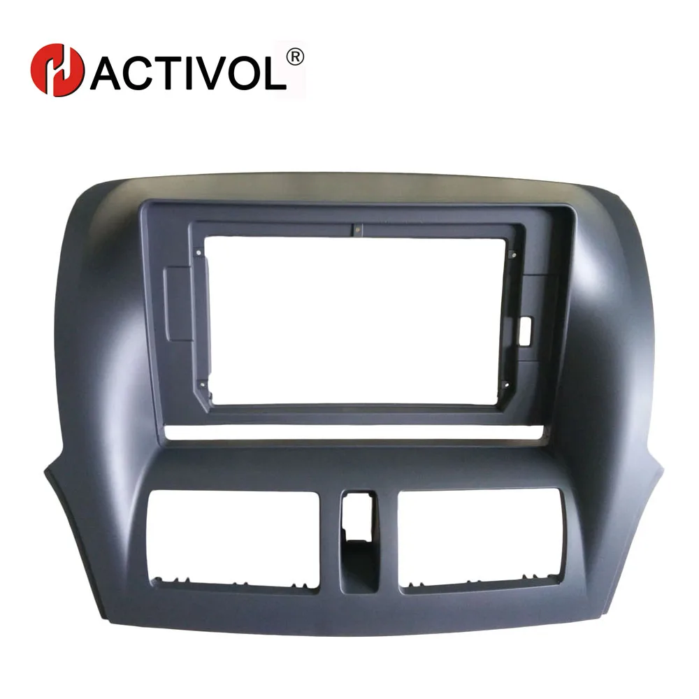 

HACTIVOL 2 Din Car Radio Stereo face plate Frame for FAW Besturn X80 2013-2016 Car DVD Player panel dash mount kit Trim Bezel
