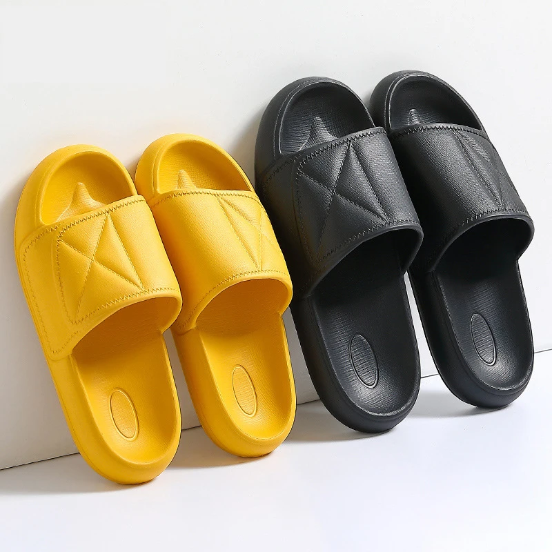 Шлепанцы женские для дома и улицы Нескользящие сандалии летняя пляжная обувь